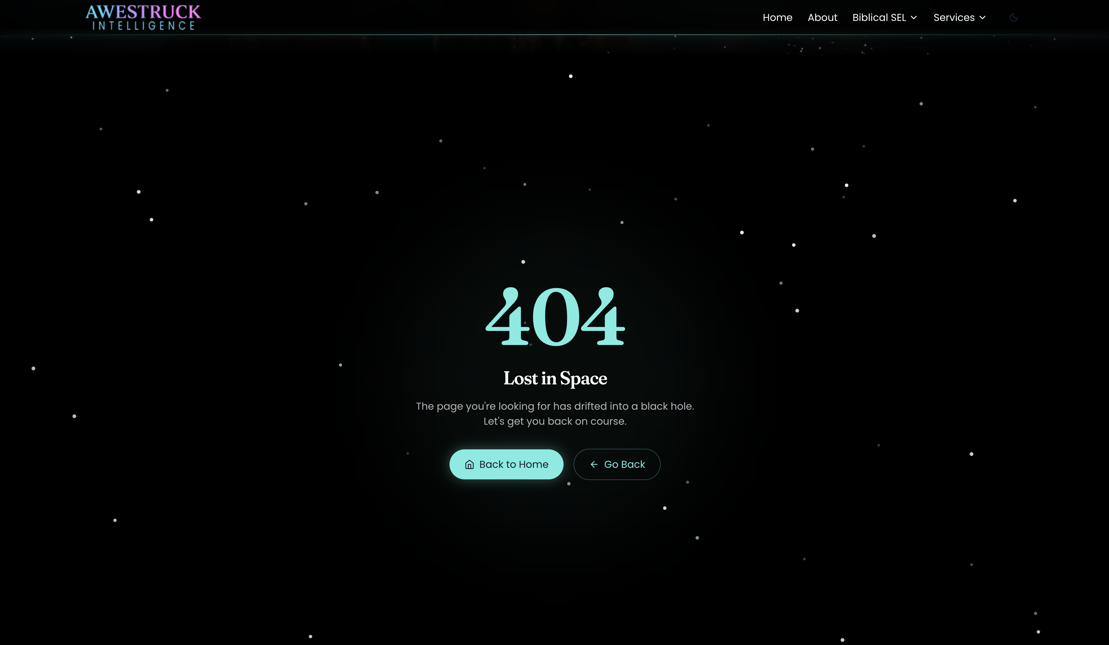 Custom 404 Page