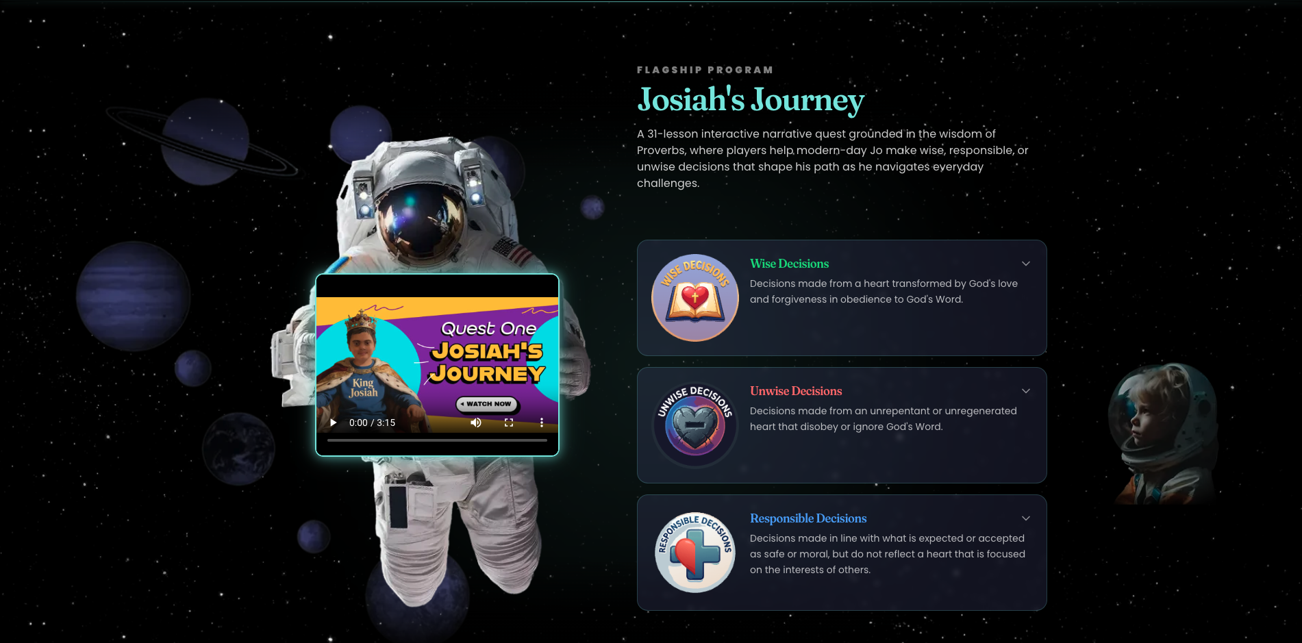 Josiah's Journey